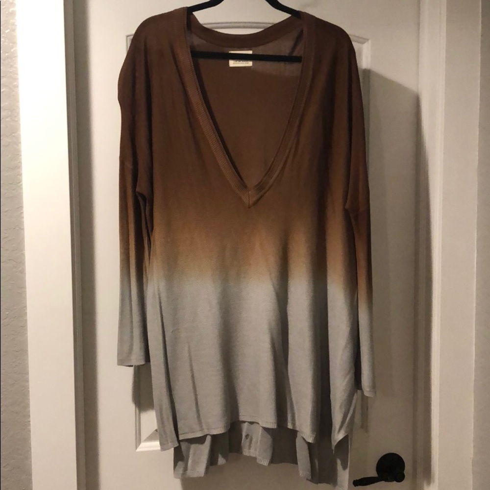 Pins and Needles Ombré Sweater